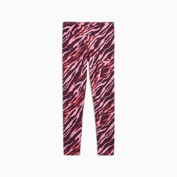 PUMA ESS+ ANIMAL Leggings Bambini: Fantasia Selvaggia in Movimento, Stile e Comfort Assicurati!