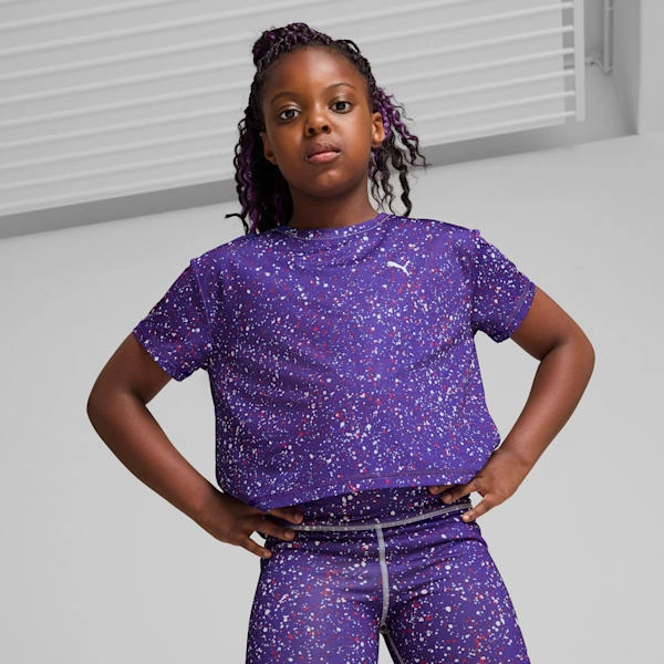 PUMA Tee Bambino Preferito: Tuffati nell'Avventura! T-shirt Corta, Stile Esplosivo, Divertimento Garantito!